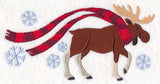 Wrapped Up in Winter Moose