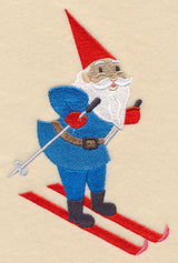 Winter Gnome Skiing