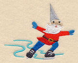 Winter Gnome Ice Skating