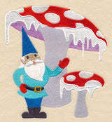 Winter Gnome and Icicles