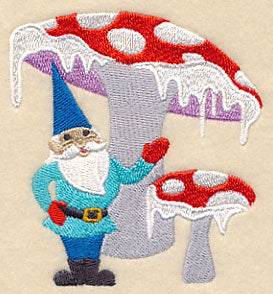 Winter Gnome and Icicles