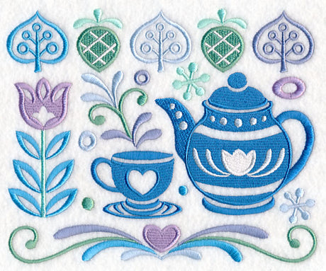 Scandinavian Tea Panel