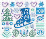 Scandinavian Ice Skate Panel