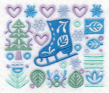 Scandinavian Ice Skate Panel