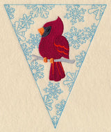 Winter Bunting - Cardinal