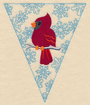 Winter Bunting - Cardinal