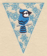 Winter Bunting - Blue Jay