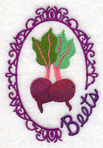 Vegetable Cameo - Beets