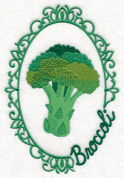 Vegetable Cameo - Broccoli