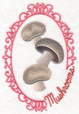 Vegetable Cameo - Mushrooms