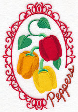 Vegetable Cameo - Peppers