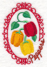 Vegetable Cameo - Peppers