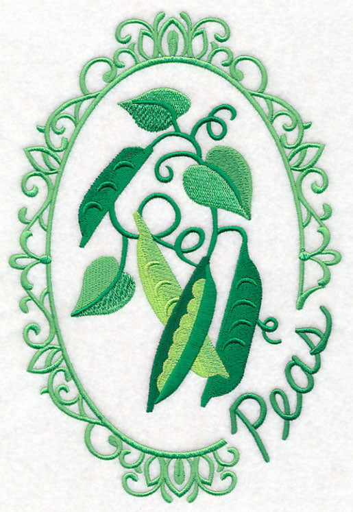 Vegetable Cameo - Peas