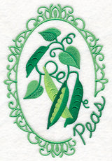 Vegetable Cameo - Peas