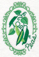 Vegetable Cameo - Peas