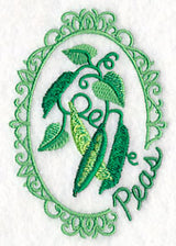 Vegetable Cameo - Peas