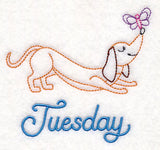 Tuesday Dachshund (Vintage)