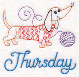 Thursday Dachshund (Vintage)
