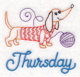 Thursday Dachshund (Vintage)