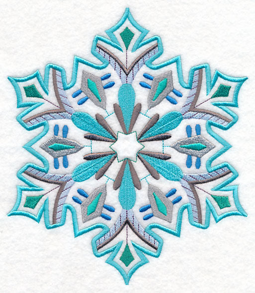 Snowflake with Flair 1