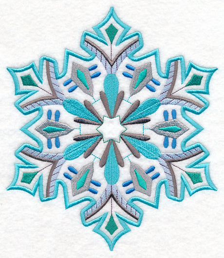 Snowflake with Flair 1