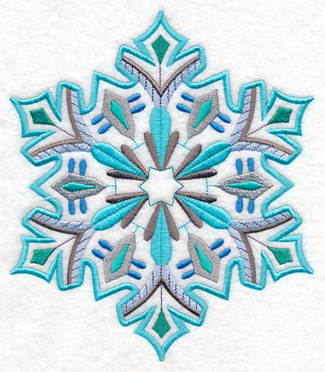 Snowflake with Flair 1