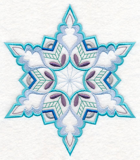 Snowflake with Flair 2