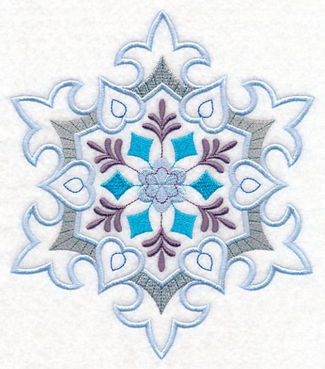 Snowflake with Flair 3