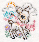 Playful Deer (Vintage)