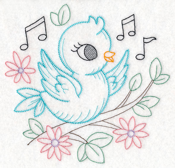 Playful Bird (Vintage)