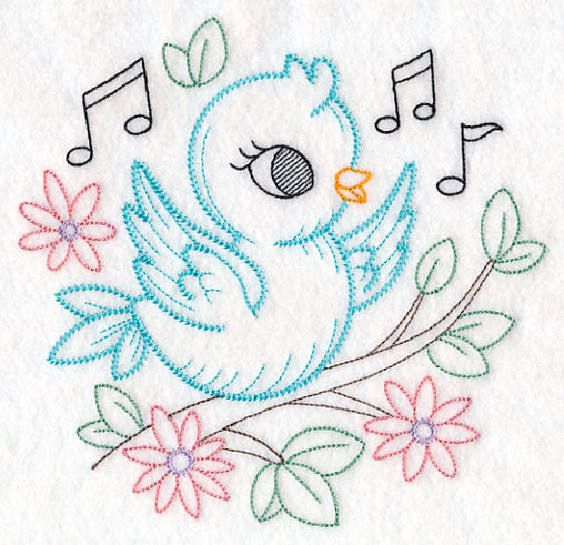 Playful Bird (Vintage)