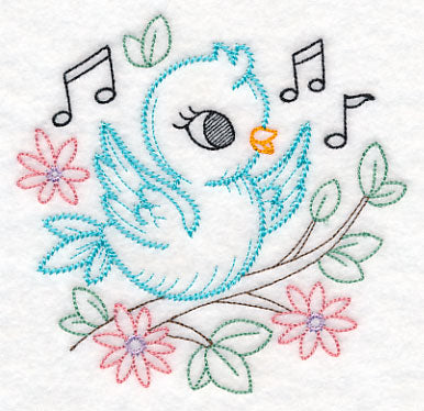 Playful Bird (Vintage)