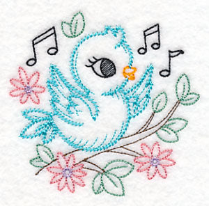 Playful Bird (Vintage)