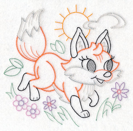 Playful Fox (Vintage)