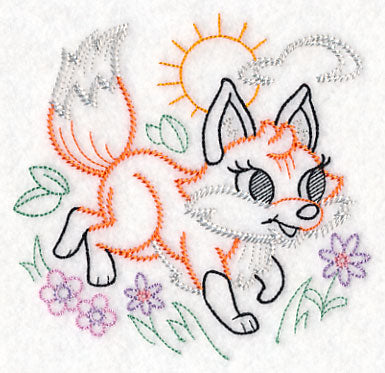 Playful Fox (Vintage)