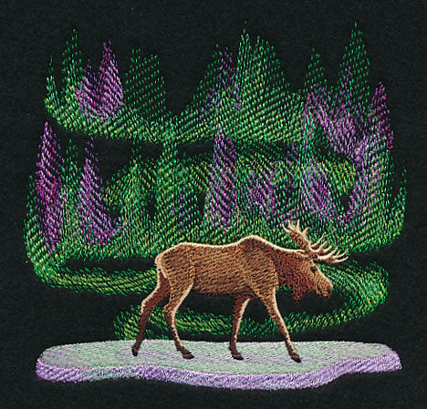 Northern Lights Moose