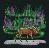 Northern Lights Moose