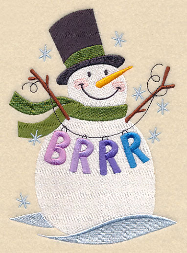 Brrr Snowman