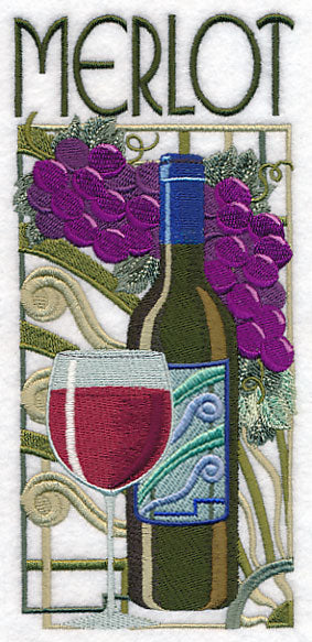 Art Deco Merlot