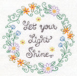 Let Your Light Shine Wreath (Vintage)
