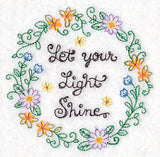 Let Your Light Shine Wreath (Vintage)