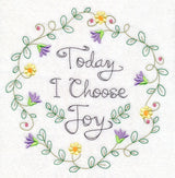 Today I Choose Joy Wreath (Vintage)
