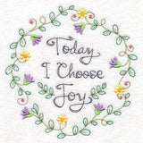 Today I Choose Joy Wreath (Vintage)