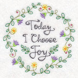 Today I Choose Joy Wreath (Vintage)