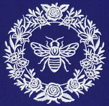 Napoleonic Bee Medallion (Whitework)