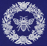Napoleonic Bee Medallion (Whitework)