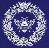 Napoleonic Bee Medallion (Whitework)
