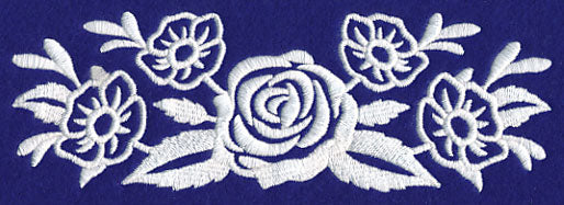 French Boutique Border (Whitework)