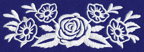 French Boutique Border (Whitework)