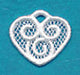 Heart Charm (Lace)